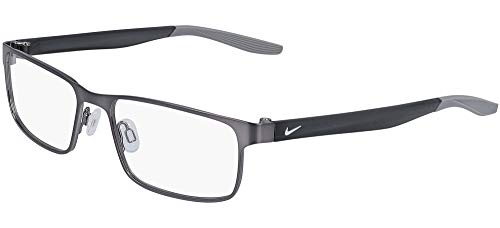 Nike Eyeglasses 8131 073 Brushed Gunmetal/Wolf Grey 53-17