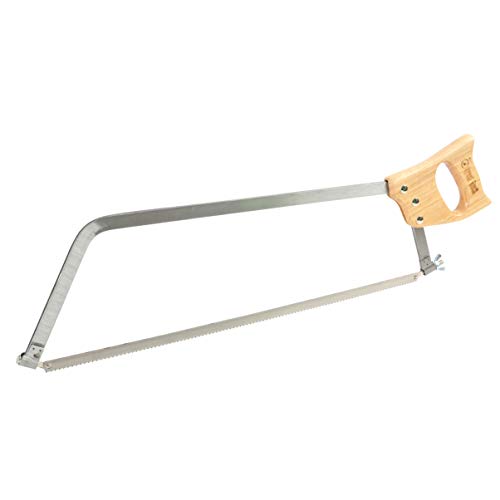 GreatNeck BUS22 Butcher Saw, 22 Inch | Meat Processing Saw – Cut Through Bone & Meat | Great for Home Use & Processing Game & Livestock | High Carbon Steel Blade & Cold Rolled Steel Frame