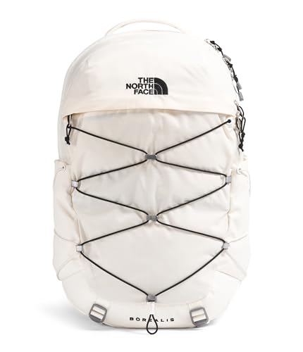 THE NORTH FACE Women's Borealis Commuter Laptop Backpack - PFAS, Gardenia White/TNF Black, One Size