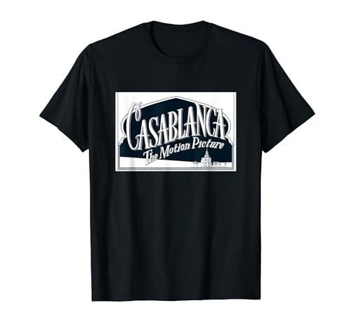 Casablanca Black and White Logo T-Shirt