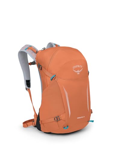 Osprey Hikelite 26L Unisex Hiking Backpack, Koi Orange/Blue Venture, One Size