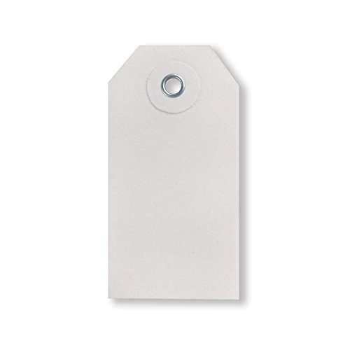 UltraSource 448511 Water Resistant Curing Tags, Blank, 1.375' W x 2.75' L (Pack of 1000)