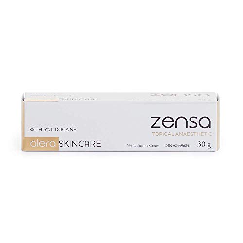 Zensa Numbing Cream - Extra Strength 5% Lidocaine for Painless Tattoo, Microneedling, Piercing, Microblading, Laser & Waxing Procedures - Best Medical Grade Topical Anesthetic for Maximum Pain Relief