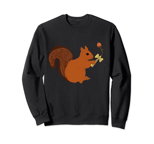 Kendama Sweet Squirrel Playing Kendama Cup Sports Sweatshirt