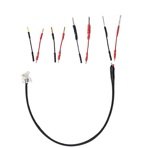 MTX-1015, RJ-11, 15' Long Overall Length, Patented Radar Detector Power Cord with 2 Amp in-Line Fuse, Military Grade Taps, Made in USA