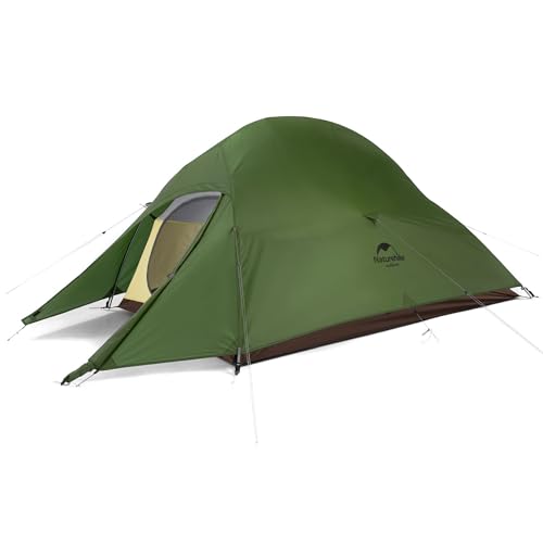 Naturehike Cloud Up 2 Person Tent Lightweight Backpacking Tent with Footprint - Free Standing Camping Hiking 3 Season Two Person Tent