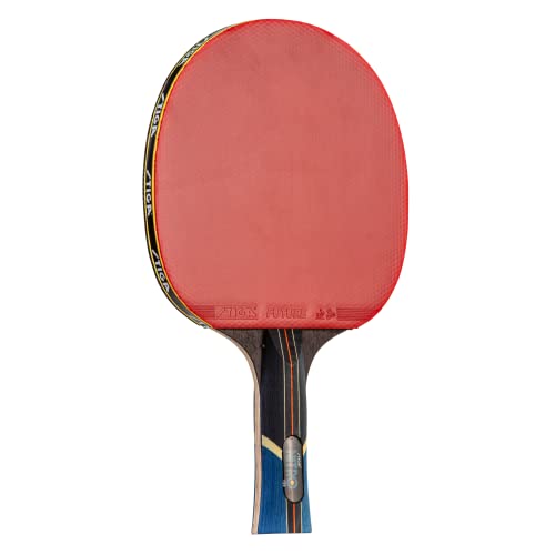 STIGA Nitro Performance Ping Pong Paddle - 6-ply Light Blade - 2mm Premium Sponge – Flared Handle for Exceptional Grip - Performance Table Tennis Racket for Serious Play