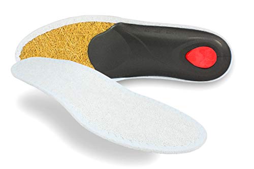 Pedag Viva Summer | Terry Cotton Sockless Orthotic Insoles | Handmade in Germany | Planter Fasciitis Relief | Metatarsal Support | Sweat Absorbing | For Warm Weather | 1 Pair | Women US 9/ Men 6/ EU 39