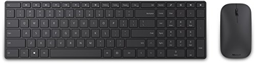 Microsoft Designer Bluetooth Desktop Keyboard and Mouse - Black. Utra-Thin, Wireless, Bluetooth Keyboard and Mouse Combo. Works with Bluetooth Enabled PCs/Mac