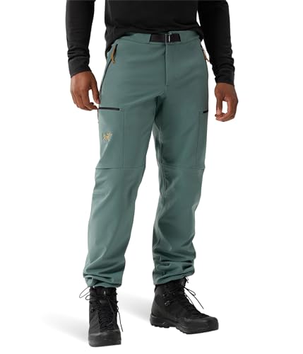 Arc'teryx Gamma MX Pants for Men - Weather-Resistant and Breathable - Lightly Insulated - Polyester-Blend Boxcar LG R