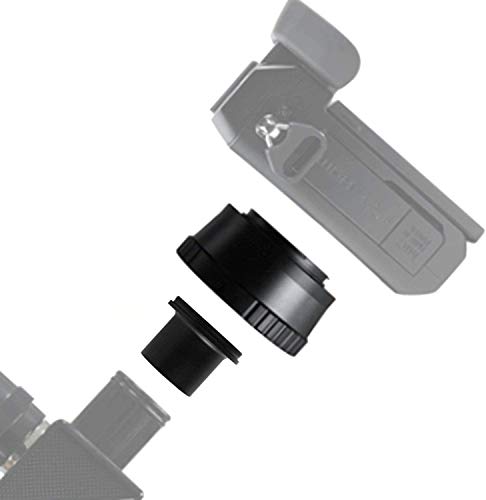 Astromania Canon EOS-M T2 Mount Lens Adapter and M42 to 1.25' Telescope Adapter (T-Mount) for Canon EOS-M Camera System Telescope/Spotting Scope Accessories