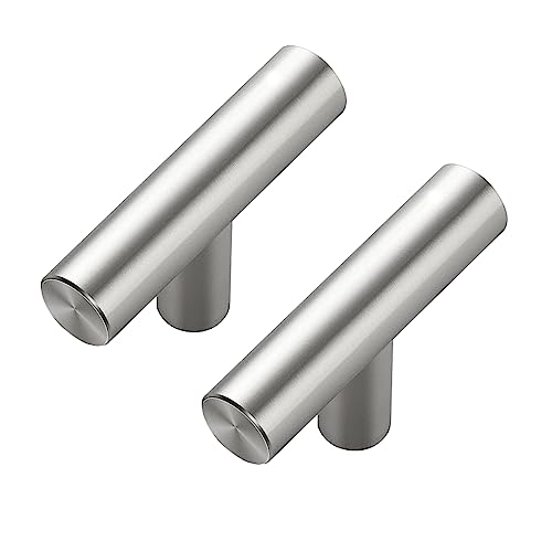 30-Pack 2in Brushed Nickel Cabinet Knobs - Silver Pulls for Kitchen Cabinets and Dressers