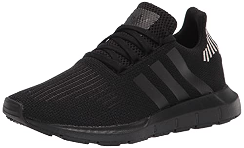 adidas Women's Swift Run Shoes, Black/Black/Black, 8