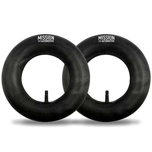 2-Pack of 4.80/4.00-8' Premium Replacement Tire Inner Tubes - For Wheelbarrows, Lawn Mowers, Hand Trucks, Carts, Trailers and More - Tube for 4.80 4.00-8/480/400-8 Wheel - By Mission Automotive