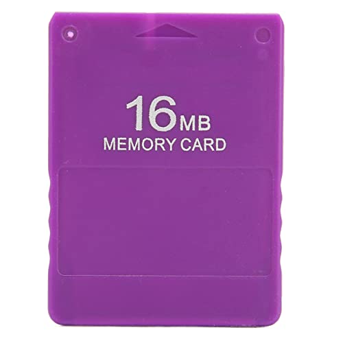Memory Card for PS2, 16MB High Speed Game Memory Card FMCB V1.966 Plug and Play Video Game External Data Card for Playstation 2 Game Console()
