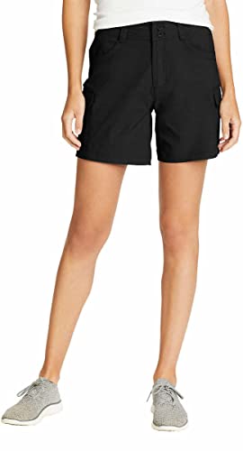 Eddie Bauer Womens Lightweight Summer Trail Shorts (as1, Numeric, Numeric_8, Regular, Regular, Black)