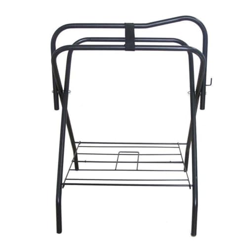 AJ Tack Freestanding Full Size Portable Horse Saddle Rack Single