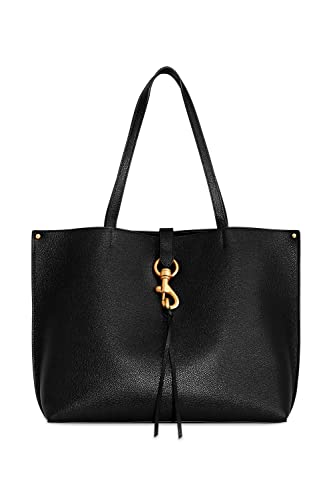 Rebecca Minkoff Megan Tote, Black/Antique Brass