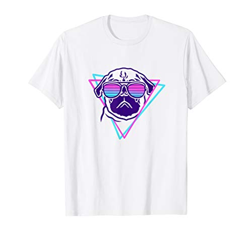 80's Retro Pug T-Shirt