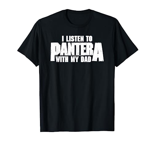 Pantera Official I Listen To Pantera With My Dad T-Shirt