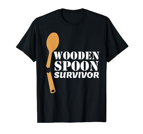 Mens Wooden Spoon Survivor t-shirt Italian Filipino Pride T-Shirt