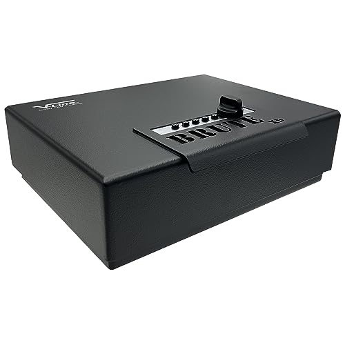 V-Line Brute XD Heavy Duty Safe with Quick Access Lock, Black, (1394-S FBLK)