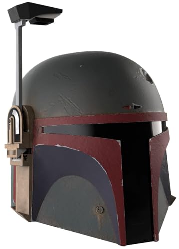 STAR WARS The Black Series Boba Fett (Re-Armored) Premium Electronic Helmet, The Mandalorian Roleplay Collectible for Kids Ages 14 and Up
