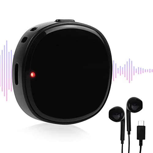 64GB Mini Magnetic Voice Activated Recorder, Small Recording Device with Speaker, 30 Hours Long-Lasting Battery, Recorder for Car Lecture Interview Meeting Class