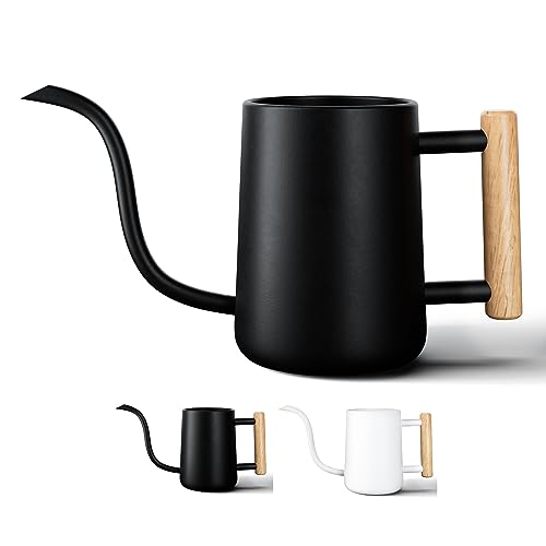 Indoor Watering Can with Long Spout - 35oz Black Watering Can for Indoor Plants - Cute Watering Can Indoor - Small Watering Can for Indoor Plants - Indoor Plant Watering Can