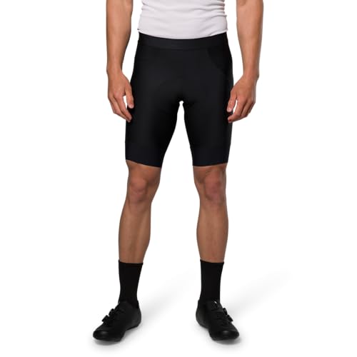 PEARL IZUMI Men's 10.5' Attack Cycling Shorts, Breathable with Reflective Fabric, Black, Large
