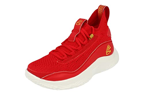 Under Armour Curry 8 CNY GS Basketball Trainers 3024036 Sneakers Shoes (UK 6 US 6.5Y EU 39, red 600)