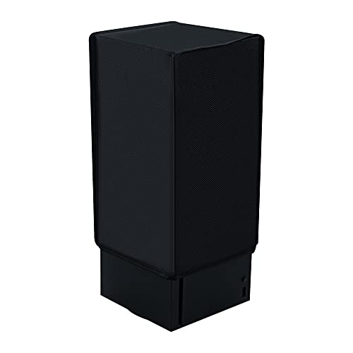 Mcbazel Dust Cover for Xbox Series X Console, Easy Access Cable Port, Protective Case Cover Waterproof for Xbox Series X Console - Black