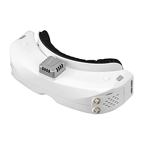 Skyzone SKY04X V2 OLED 5.8GHz 48CH FPV Goggles w/SteadyView Receiver - White