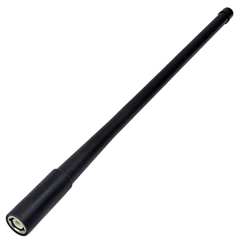 HYS VHF UHF BNC Walkie Talkie Antenna, 144/430 MHz Dual Band HT Antenna for 136-174/400-470Mhz BNC ICOM IC-V8 V86 IC-T7H Yaesu FT-530 Handheld 2-Way Radio Uniden Scanner