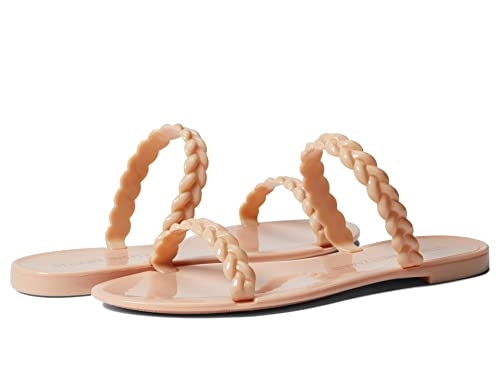 Stuart Weitzman Braida Sawyer Jelly Sandal Poudre 8 B