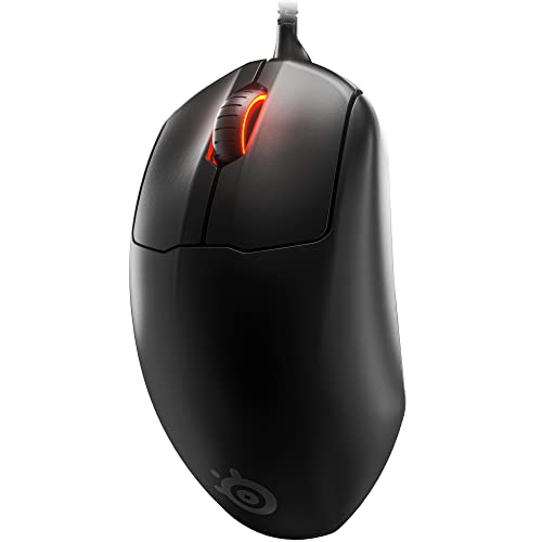 SteelSeries Esports FPS Gaming Mouse – Ultra Lightweight 69g – Prime Edition – 5 Programmable Buttons – 18K CPI TrueMove Pro Sensor – Magnetic Optical Switches – Customization - RGB Lighting – PC/Mac
