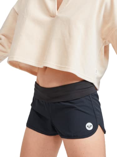 Roxy Women's Standard Endless Summer 2' Boardshort, Midnight Black, Medium