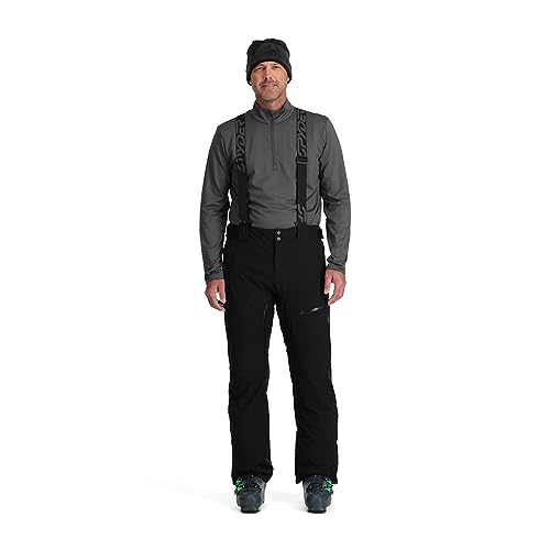 Spyder Dare Insulated Ski Pant Mens, Black Lengths