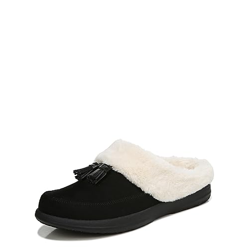 Vionic Perrin Women's Arch Supportive Slipper With Removable Black - 8 Medium
