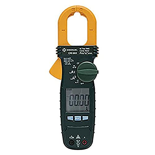 Greenlee CM-660 General Purpose Clamp Meter, AC, 600-Amp