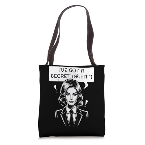 Secret Agent Undercover Detective Investigator Spy Tote Bag