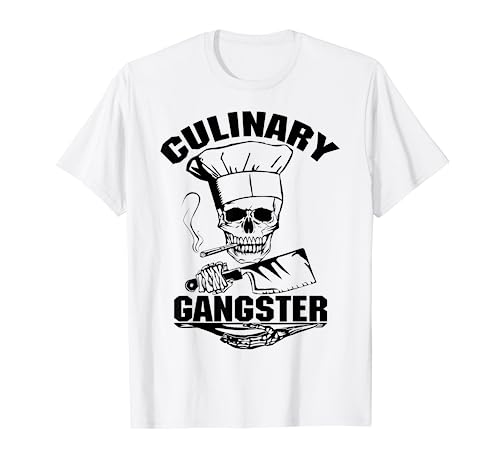 Culinary Gangster Cool Cooking Guru T-Shirt