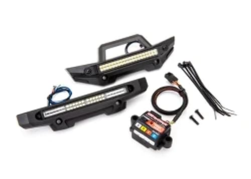 Traxxas 8990 Complete Waterproof LED Light Bar Kit with App Controlled Functions and Amplifier for 1/10 Scale Maxx RC Monster Trucks