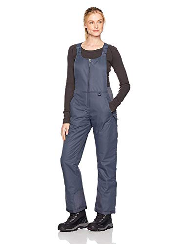 Arctix Women's Essential Insulated Bib Overalls, Steel, Medium