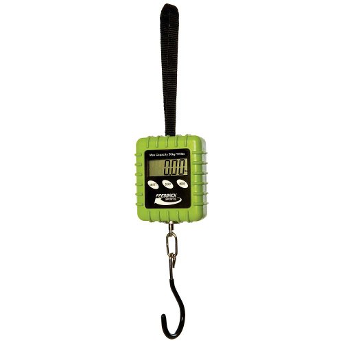 Feedback Sports Expedition Backpacking/Luggage Digital Scale (Green, 50-Kilogram)