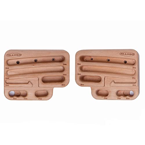 TRANGO Rock Prodigy Natural Training Hangboard