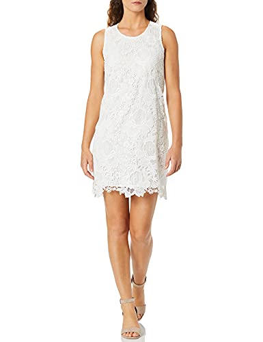 Catherine Catherine Malandrino Women's Sherrell Dress, Bright White, 8