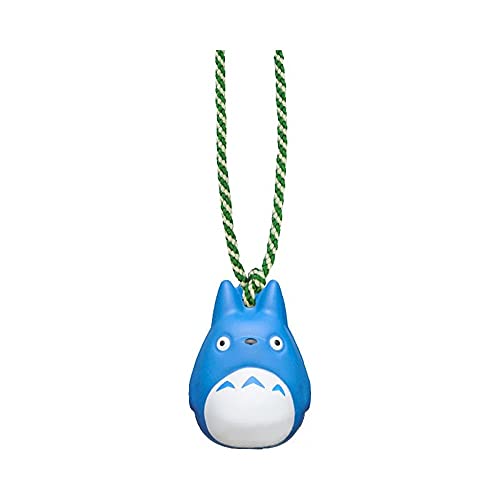 STUDIO GHIBLI Ensky My Neighbor Totoro Blue Totoro Bell Keychain - Official Merchandise