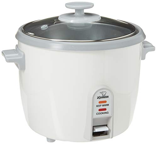Zojirushi NHS-10 6-Cup (Uncooked) Rice Cooker, White