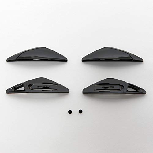 Shoei RF-1200 Upper Air Intake Motorcycle Helmet Accessories - Matte Black/One Size